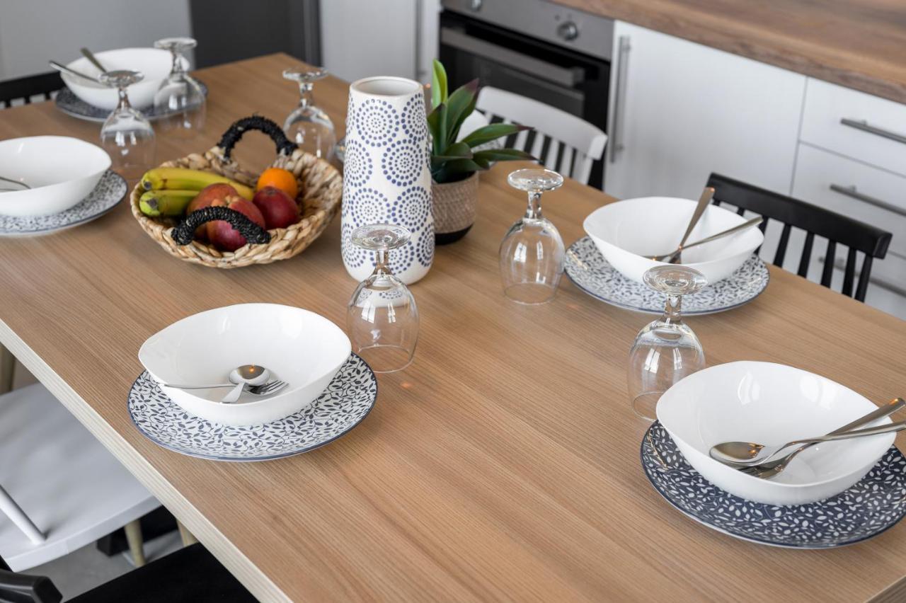 Aegean Breeze Luxury Apartments Next To The Sea マレメ エクステリア 写真