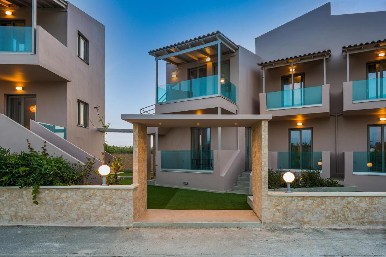 Aegean Breeze Luxury Apartments Next To The Sea マレメ エクステリア 写真