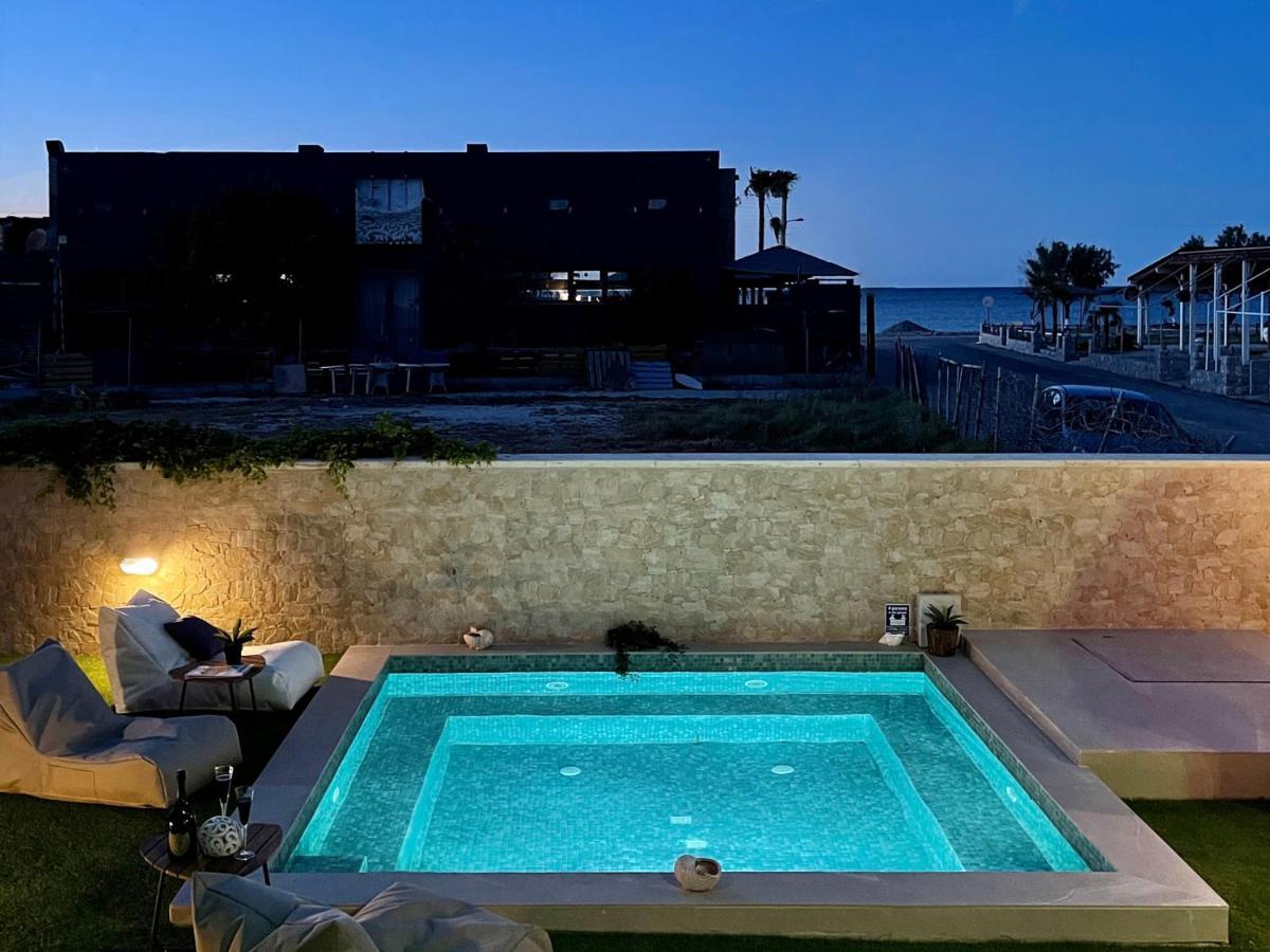 Aegean Breeze Luxury Apartments Next To The Sea マレメ エクステリア 写真