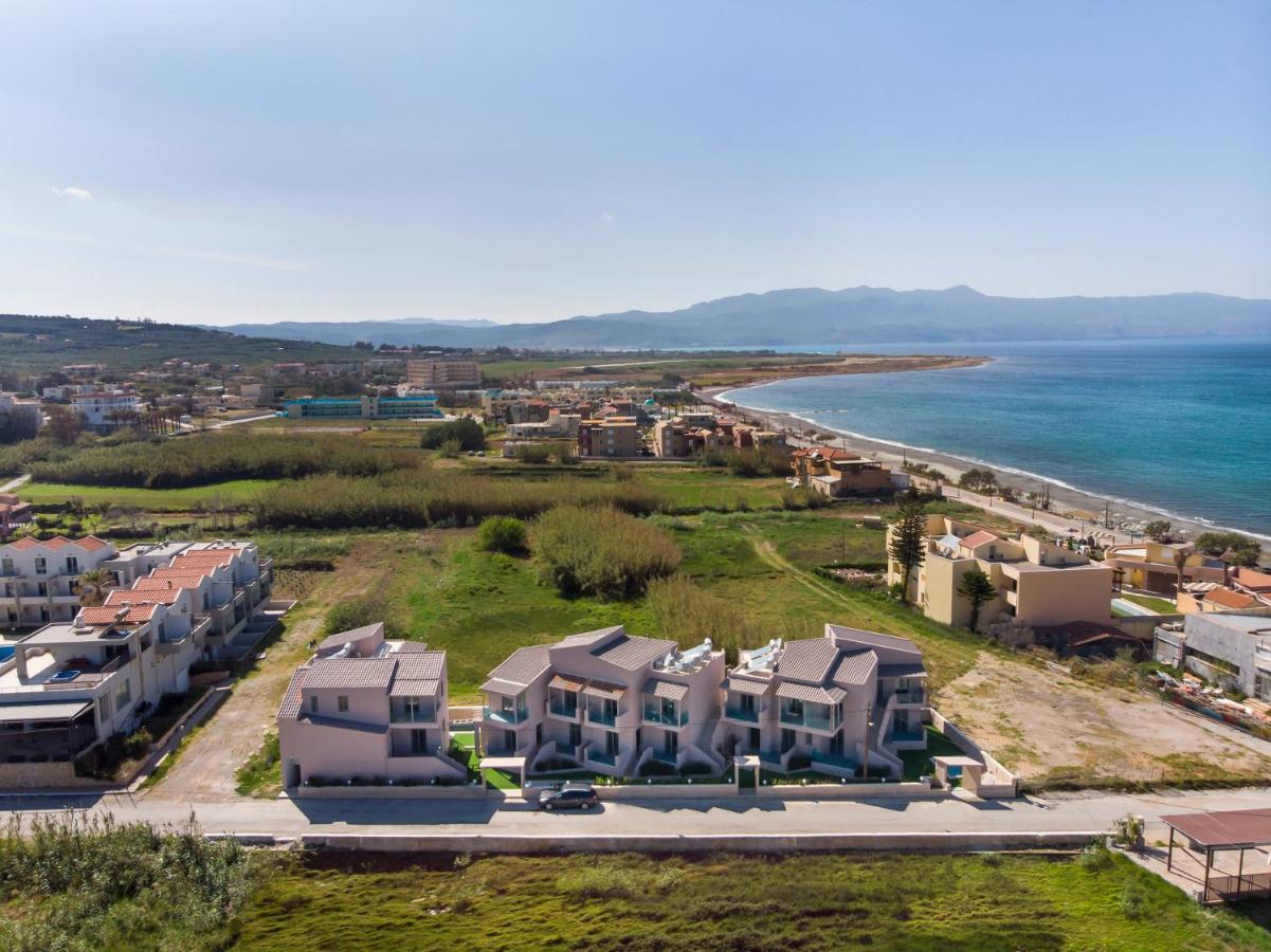 Aegean Breeze Luxury Apartments Next To The Sea マレメ エクステリア 写真